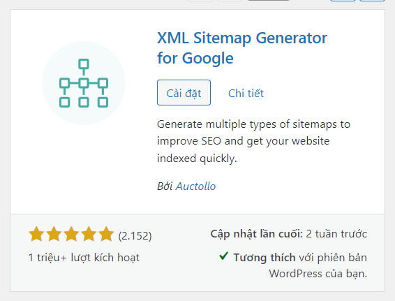 plugin xml sitemap-generator for google